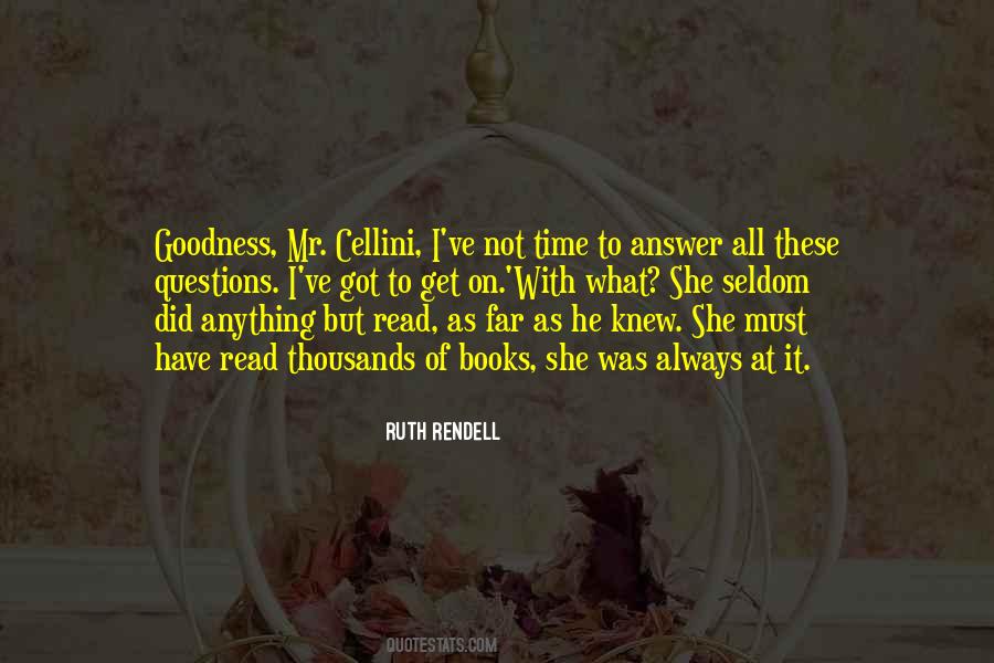 Ruth Rendell Quotes #469098