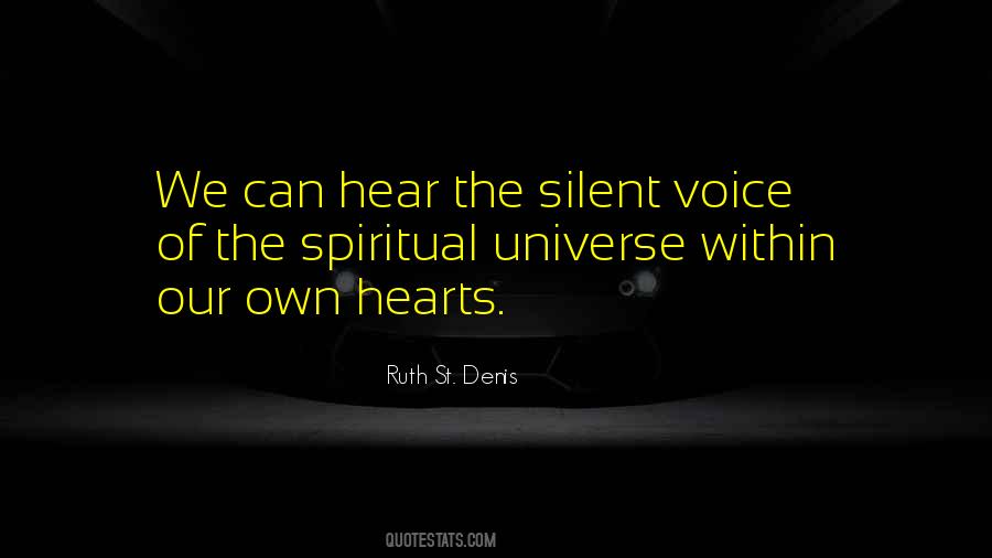 Ruth St. Denis Quotes #1306192