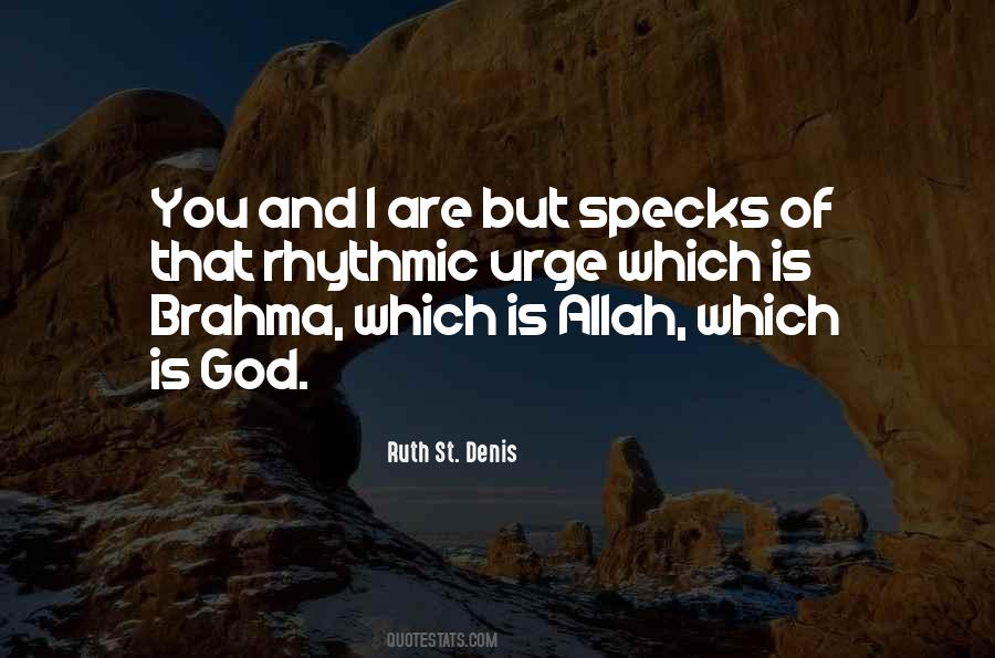 Ruth St. Denis Quotes #193333