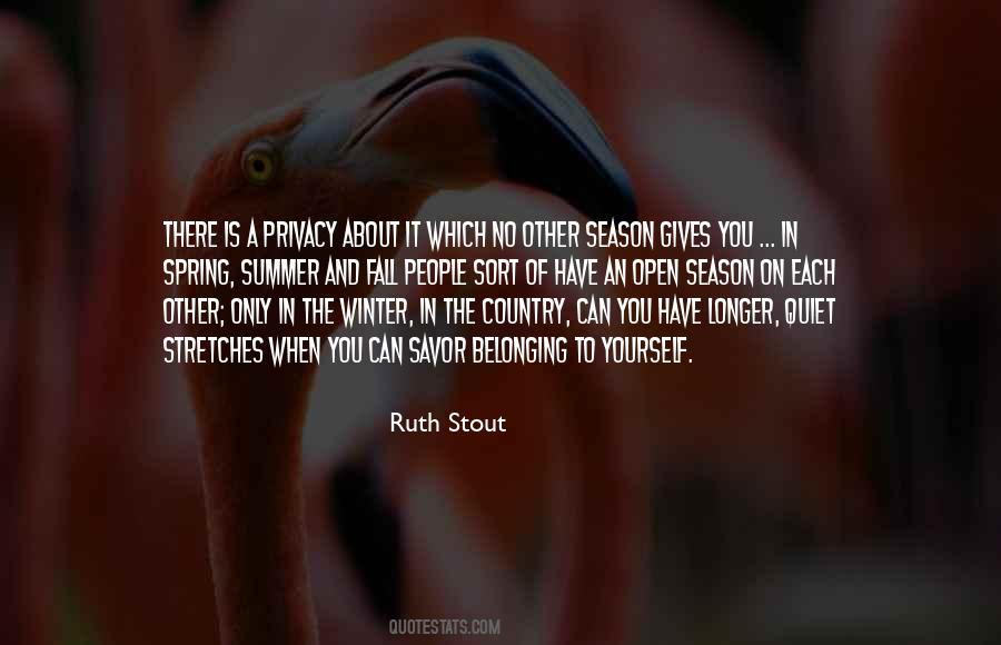 Ruth Stout Quotes #1104972