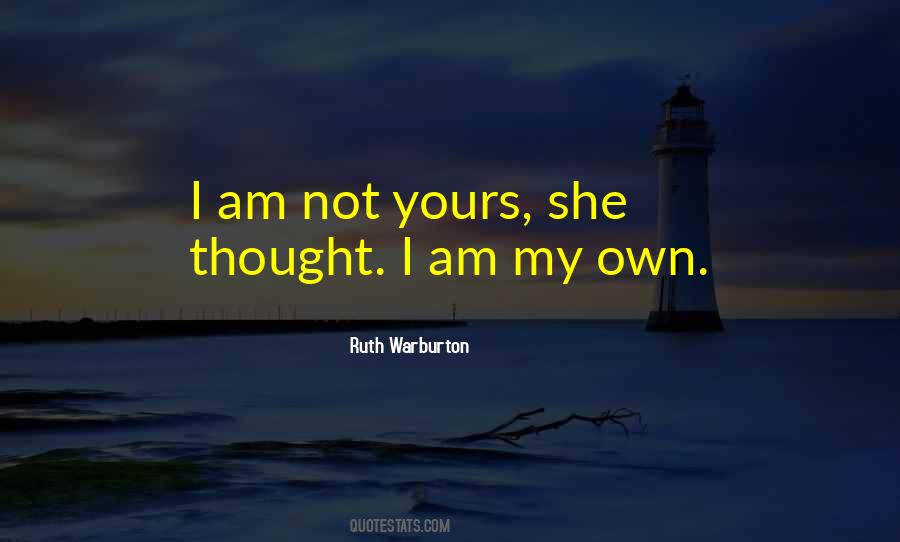 Ruth Warburton Quotes #49032