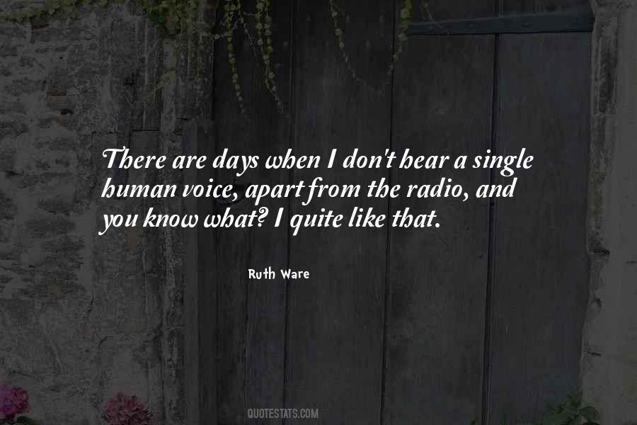 Ruth Ware Quotes #907612