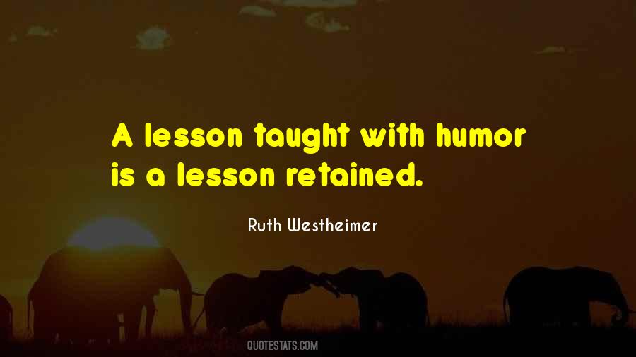 Ruth Westheimer Quotes #1450067