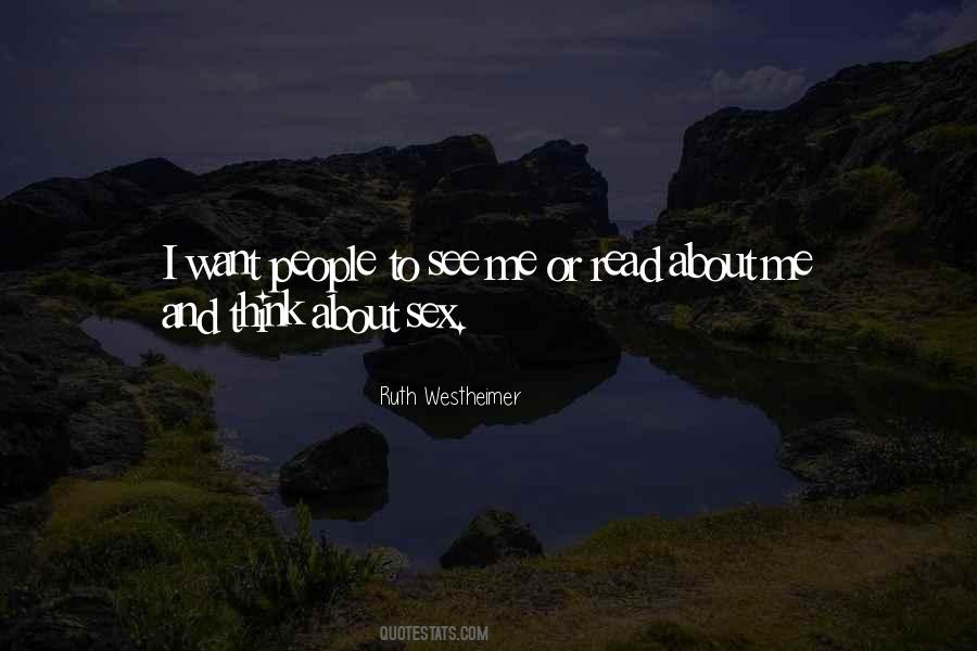 Ruth Westheimer Quotes #527478