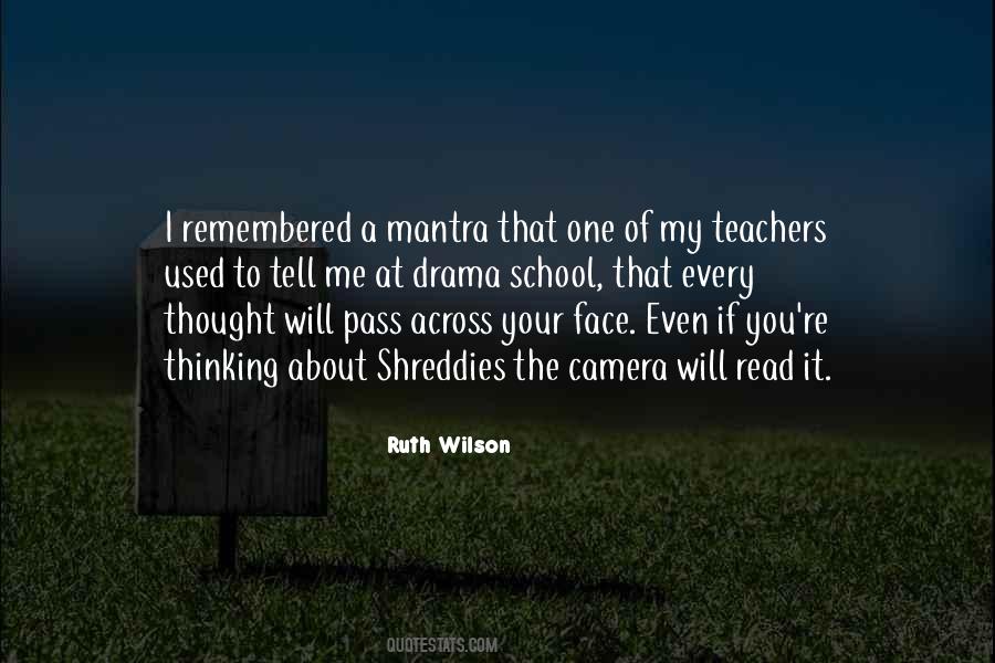 Ruth Wilson Quotes #5520