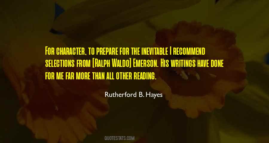 Rutherford B. Hayes Quotes #190983