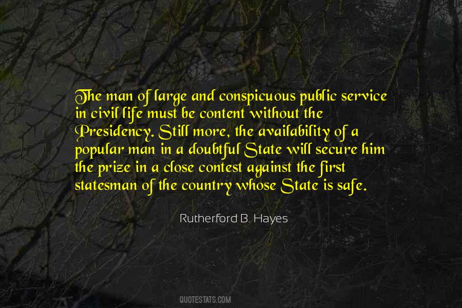 Rutherford B. Hayes Quotes #861139