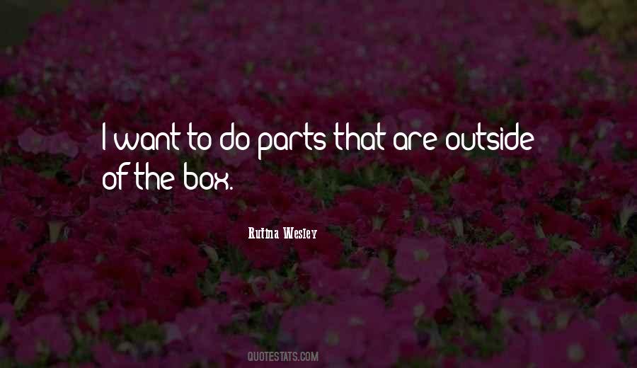Rutina Wesley Quotes #1278556