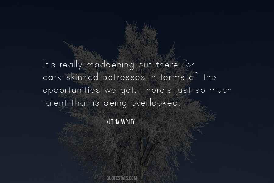 Rutina Wesley Quotes #445936