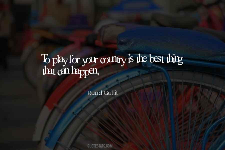 Ruud Gullit Quotes #238817