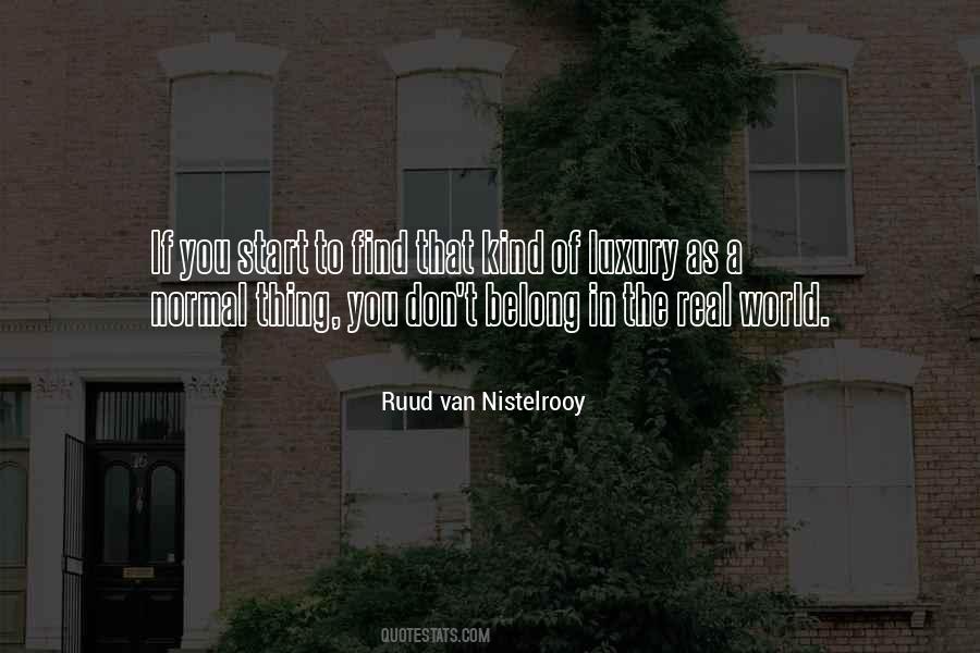 Ruud Van Nistelrooy Quotes #1687734