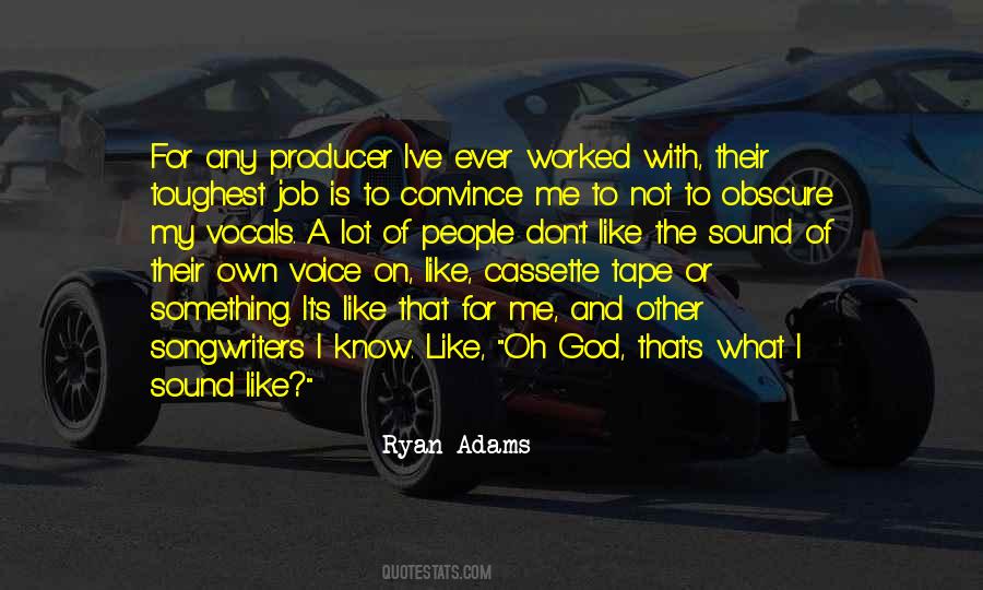 Ryan Adams Quotes #1604038