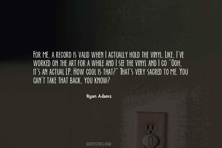 Ryan Adams Quotes #348597