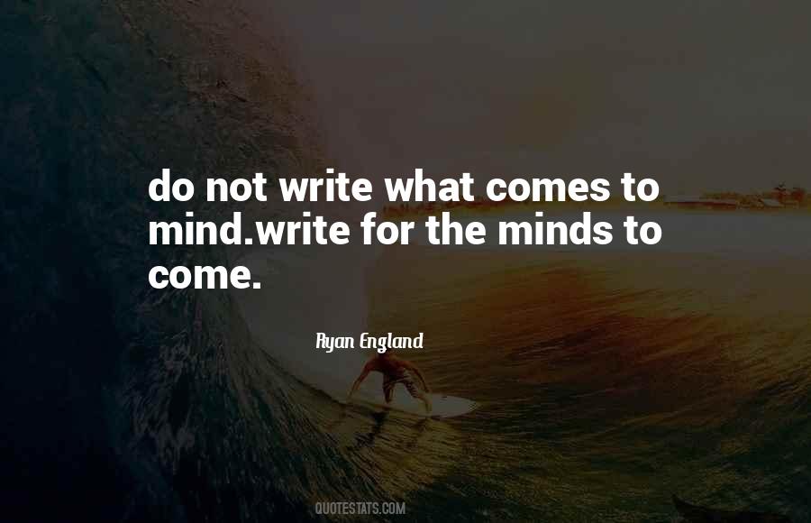 Ryan England Quotes #1422953