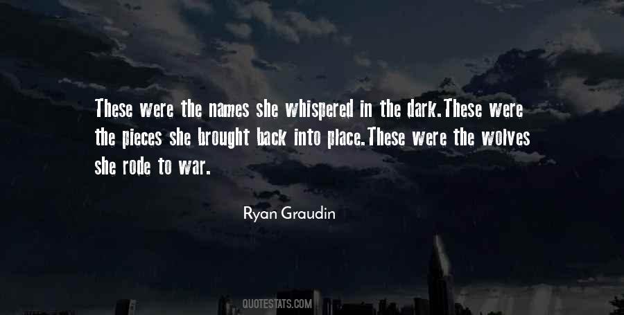 Ryan Graudin Quotes #443087