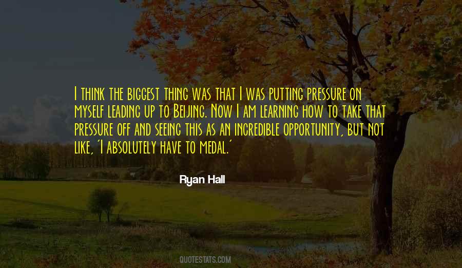 Ryan Hall Quotes #1631971