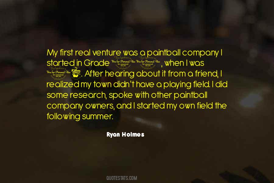 Ryan Holmes Quotes #1769138