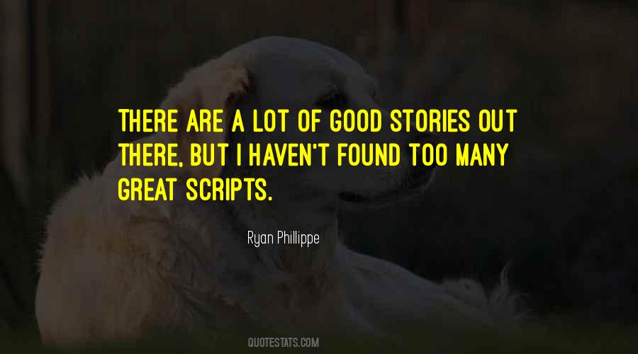 Ryan Phillippe Quotes #568027