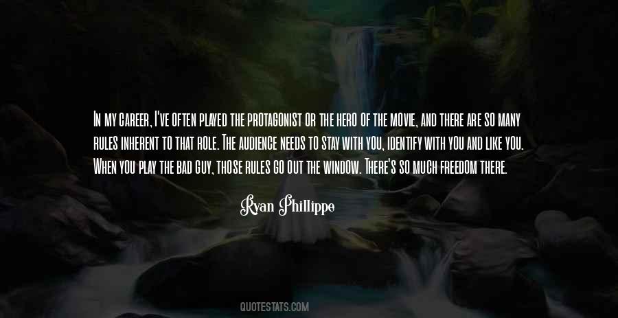 Ryan Phillippe Quotes #874410