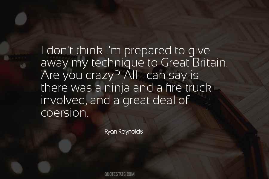 Ryan Reynolds Quotes #1231373