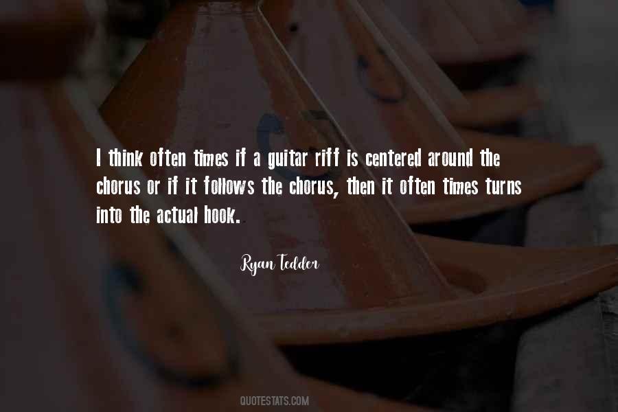 Ryan Tedder Quotes #954131