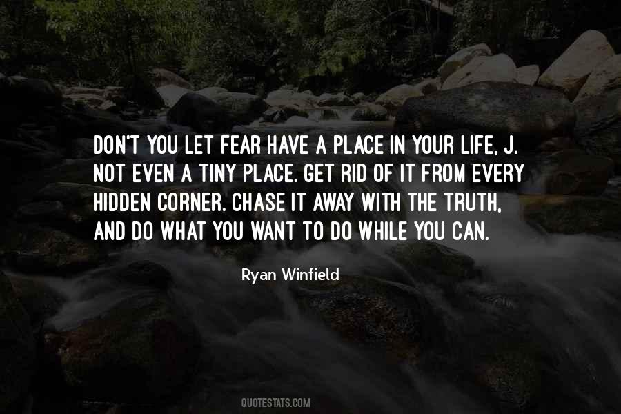 Ryan Winfield Quotes #162612