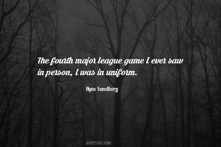 Ryne Sandberg Quotes #113967