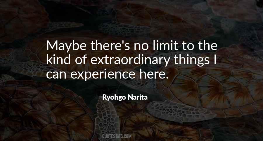 Ryohgo Narita Quotes #1230716