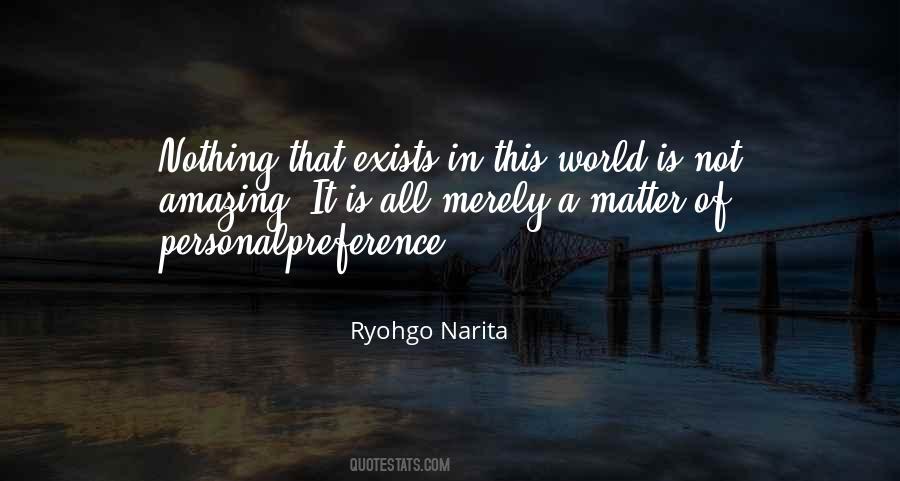 Ryohgo Narita Quotes #81762