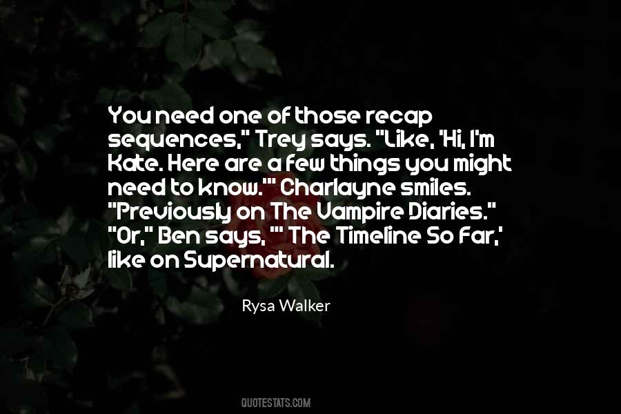 Rysa Walker Quotes #402098