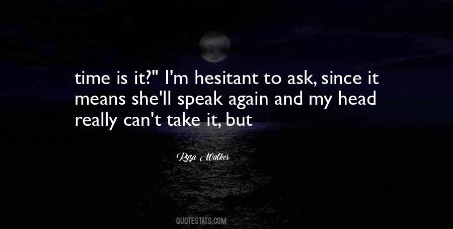 Rysa Walker Quotes #884624
