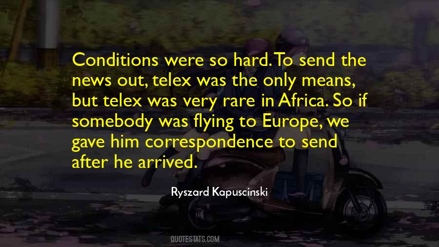 Ryszard Kapuscinski Quotes #1029614