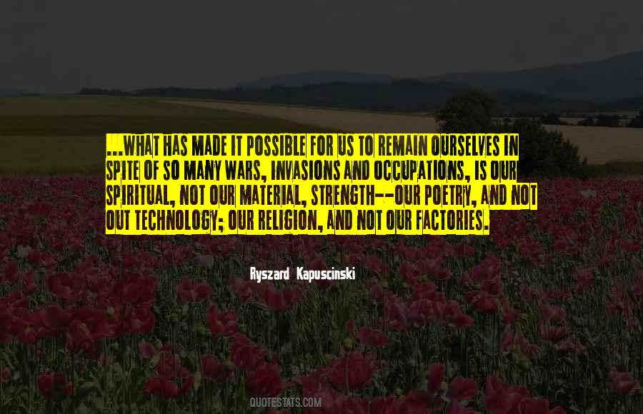 Ryszard Kapuscinski Quotes #644944