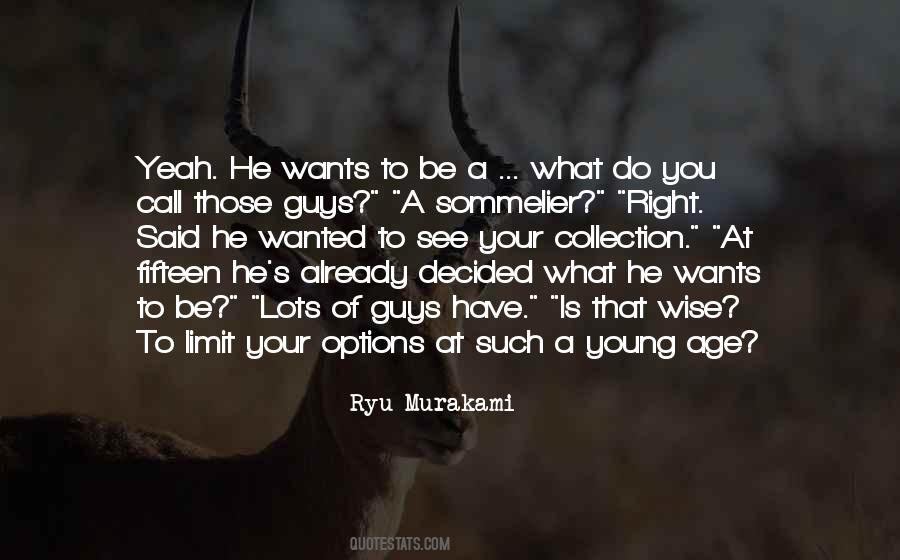Ryu Murakami Quotes #608270