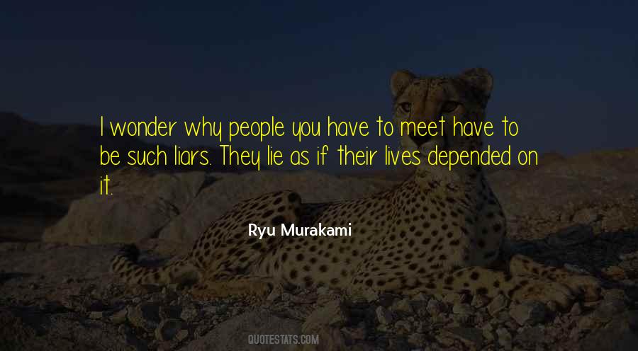 Ryu Murakami Quotes #963951