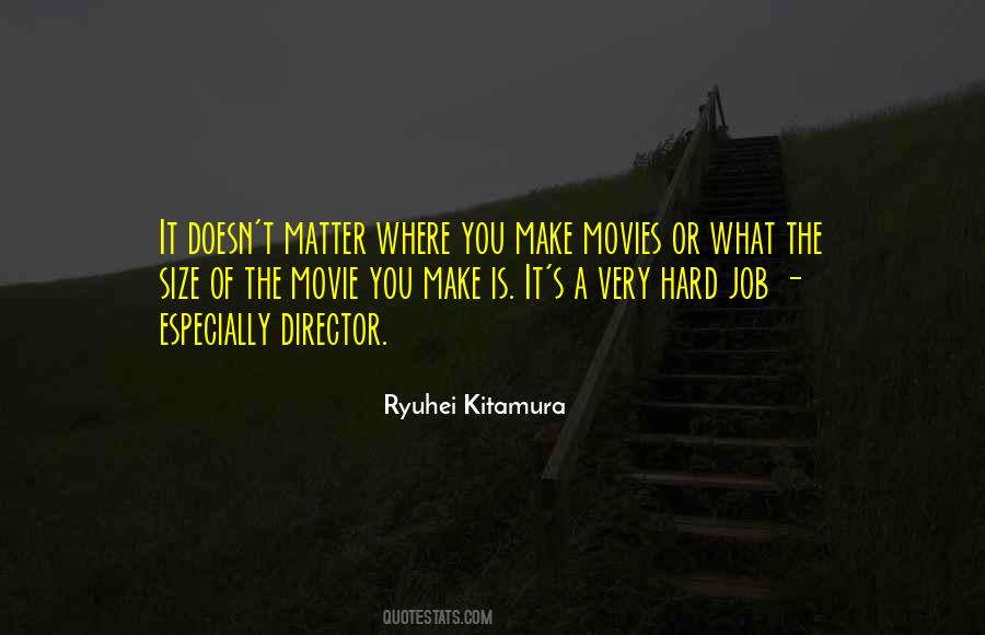Ryuhei Kitamura Quotes #434697