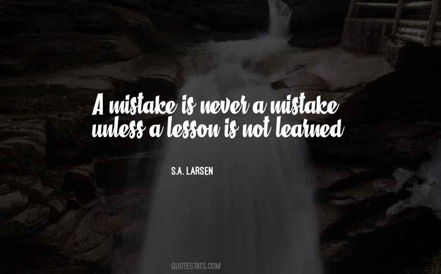 S.A. Larsen Quotes #1230844