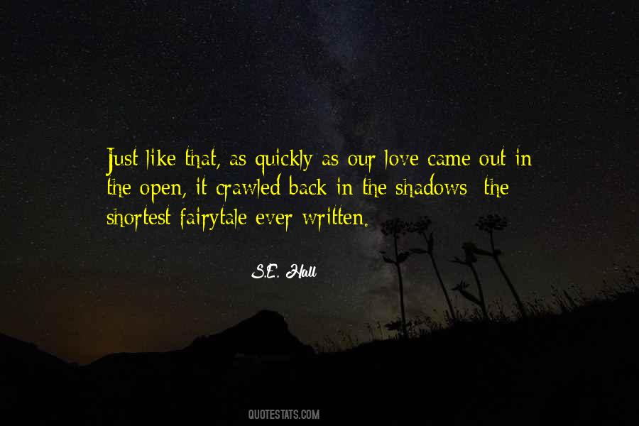 S.E. Hall Quotes #1109252