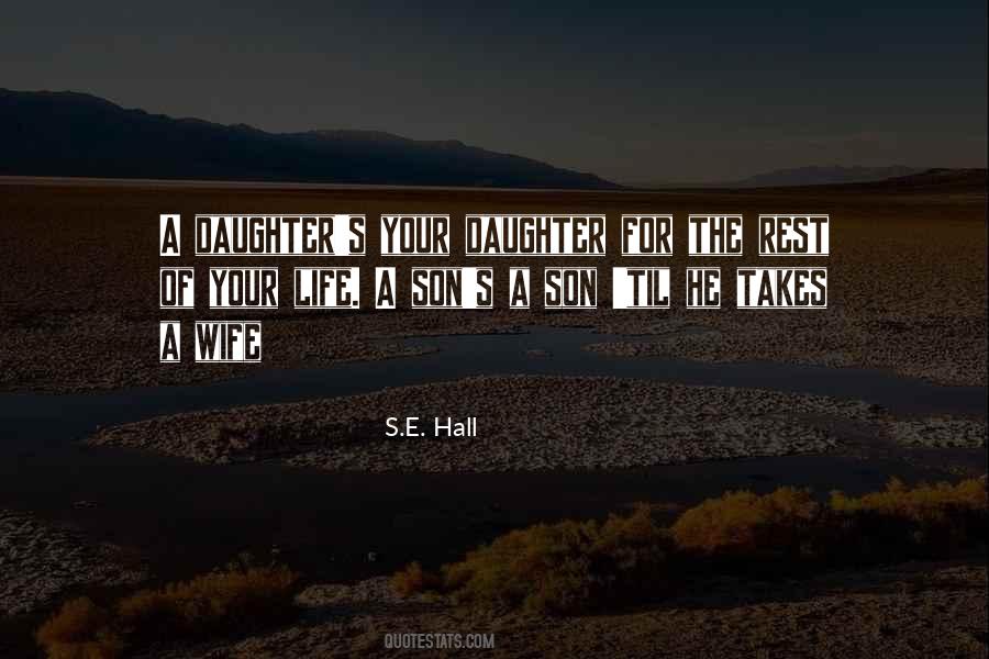 S.E. Hall Quotes #858795