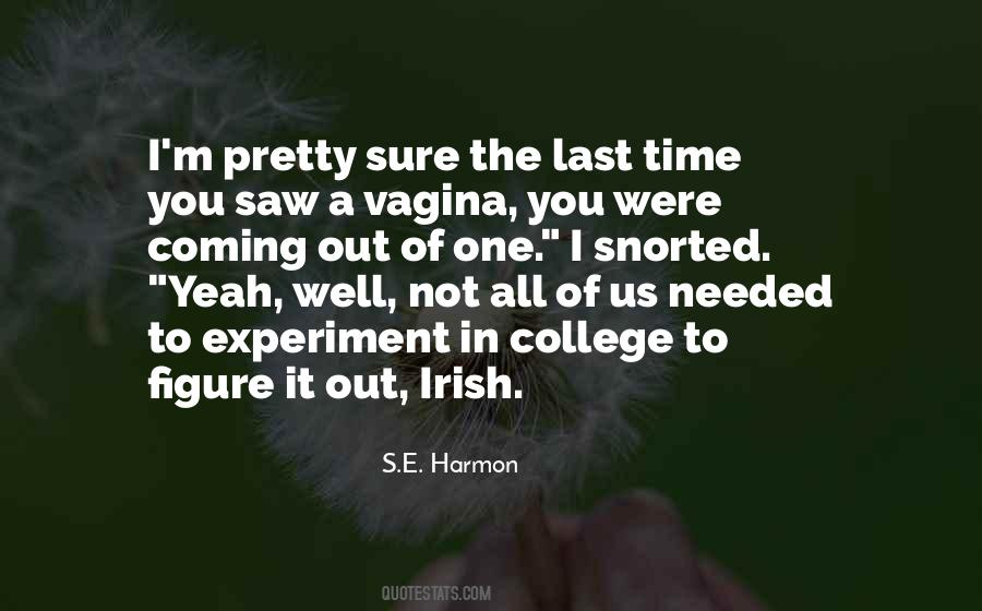 S.E. Harmon Quotes #1057596