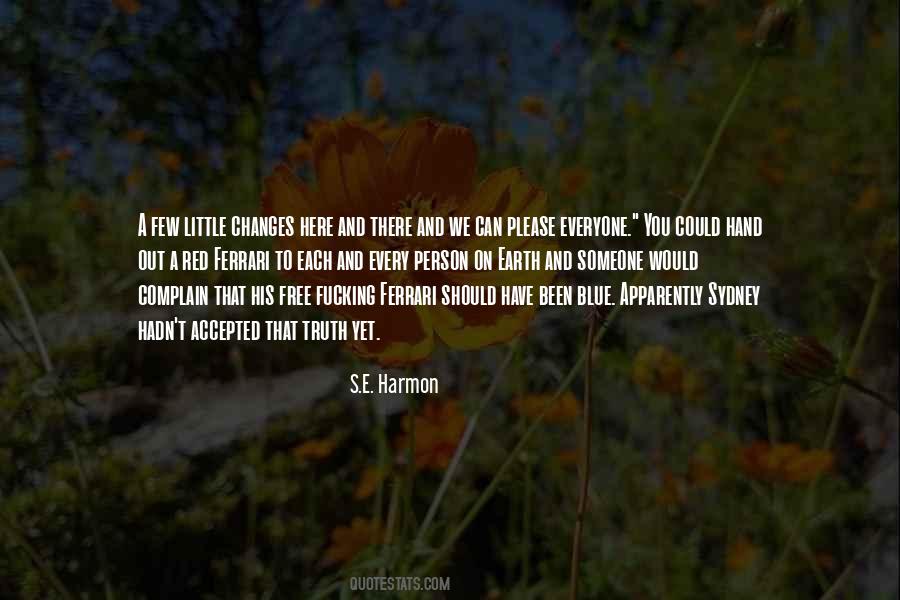 S.E. Harmon Quotes #212194
