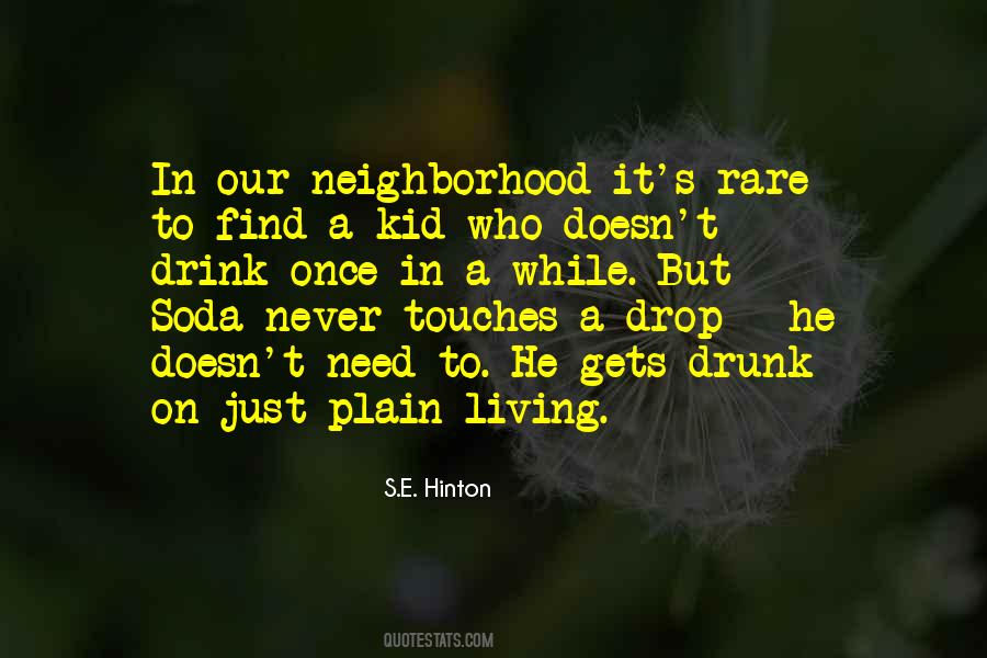 S.E. Hinton Quotes #1096378