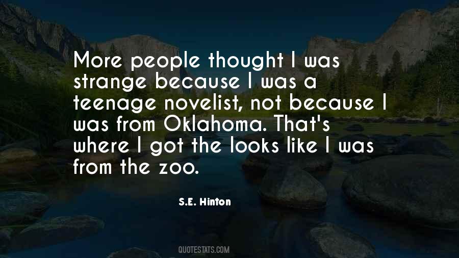 S.E. Hinton Quotes #1177657