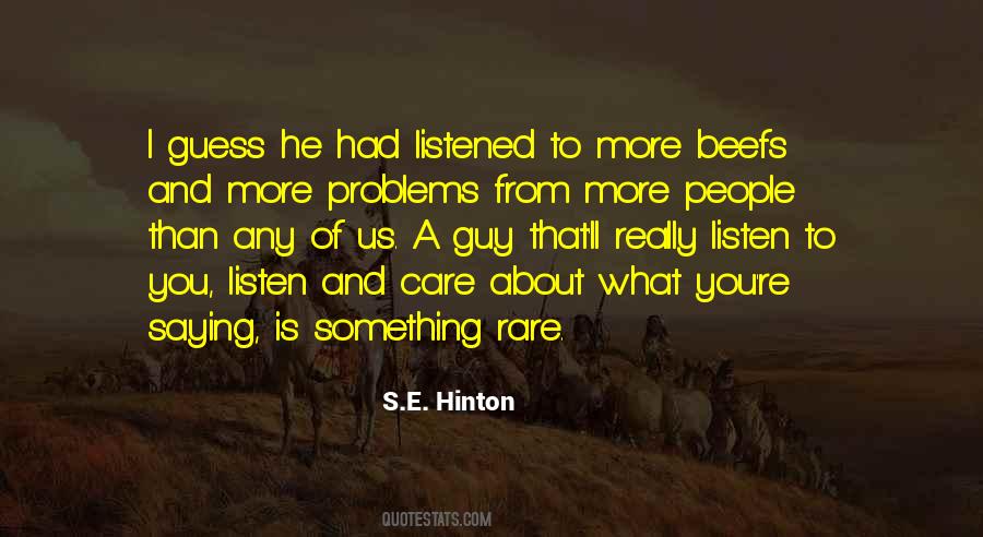 S.E. Hinton Quotes #1192546