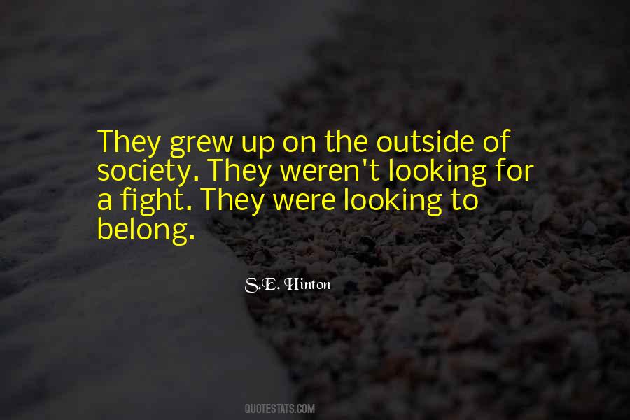 S.E. Hinton Quotes #1346792