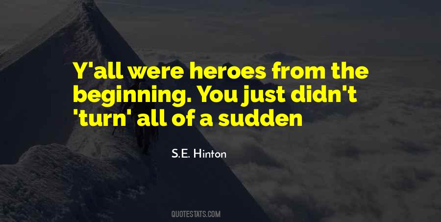 S.E. Hinton Quotes #1695866