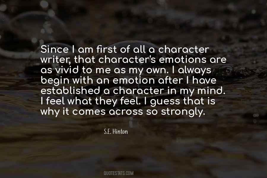 S.E. Hinton Quotes #272989