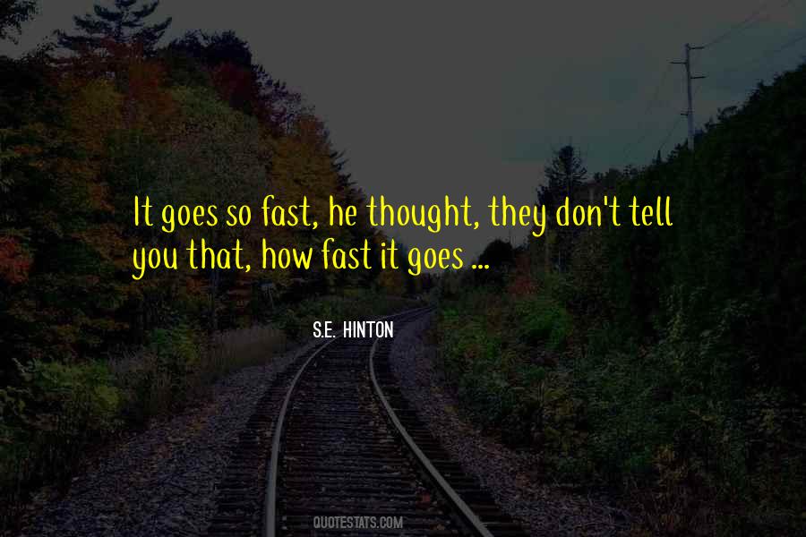 S.E. Hinton Quotes #612612