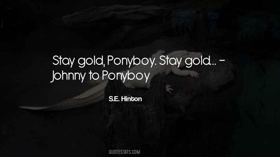 S.E. Hinton Quotes #936259