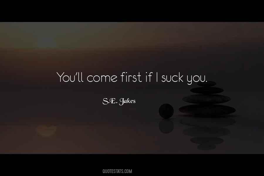 S.E. Jakes Quotes #1085308